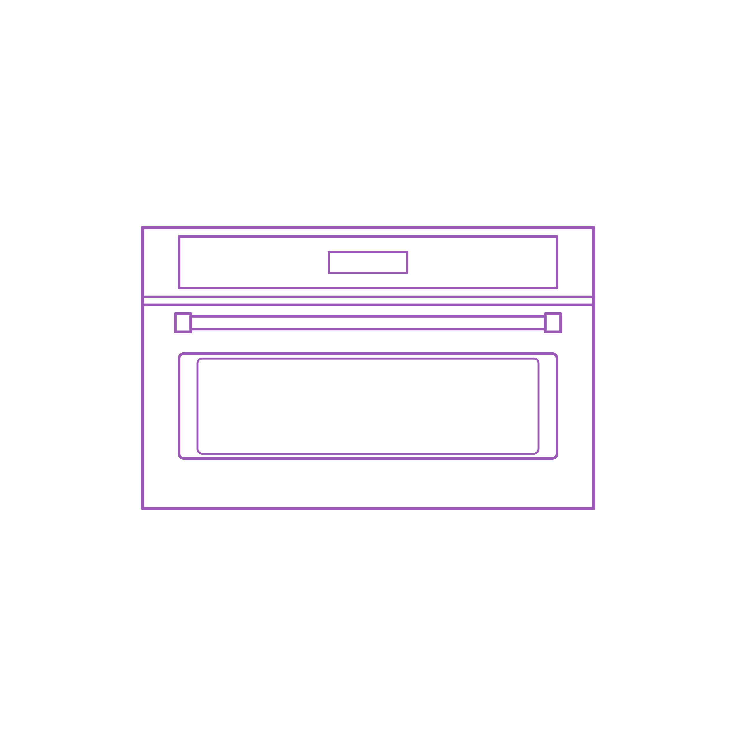 Fixtures Microwave Kitchenaid Built In Microwave Oven 30 Inch Svg Line Art Free Vectors